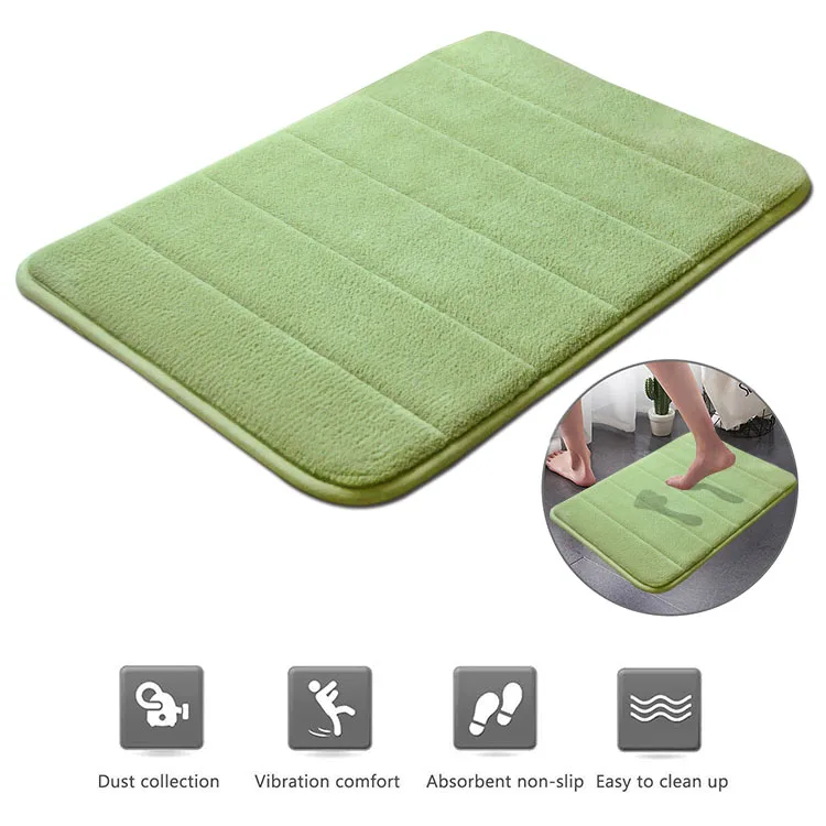 Супер мягкий абсорбент водонепроницаемый ванная комната пены памяти