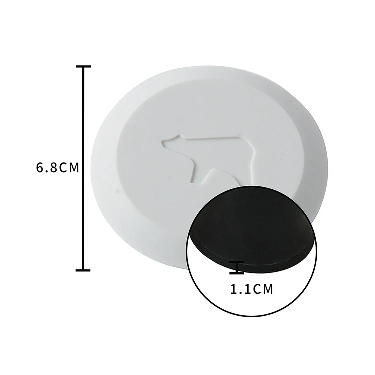 Food grade DIY custom logo single Polar bear shape ice cube maker silicone ice cream ball mold with cover