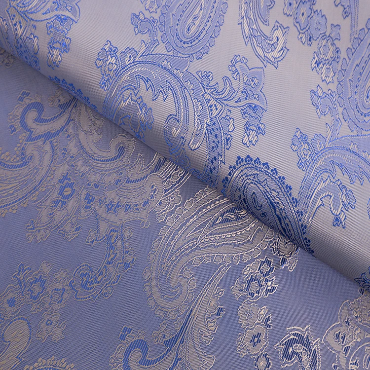China supplier factory price wholesale polyester viscose jacquard lining fabric textile customer  logo woven suit lining