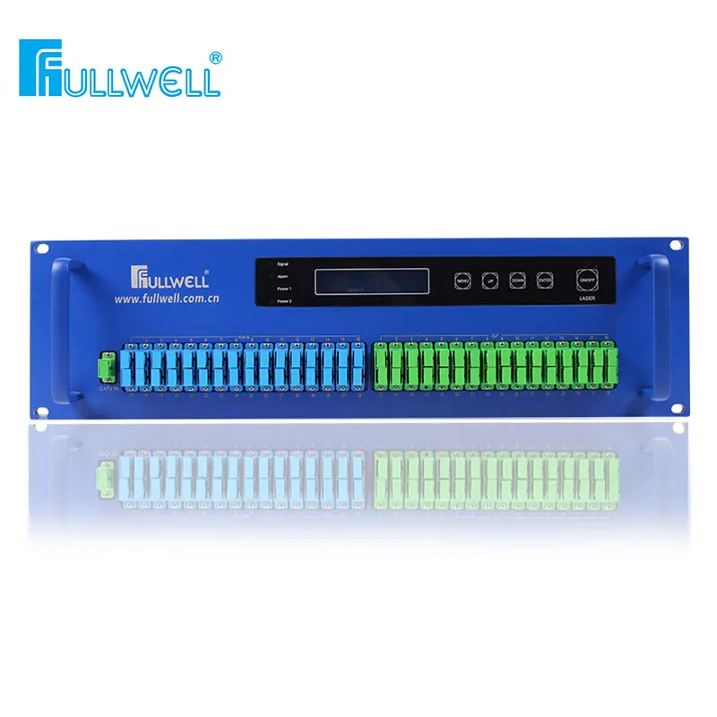 Высокое качество 32x19dBm EDFA 1550nm оптический усилитель с WDM