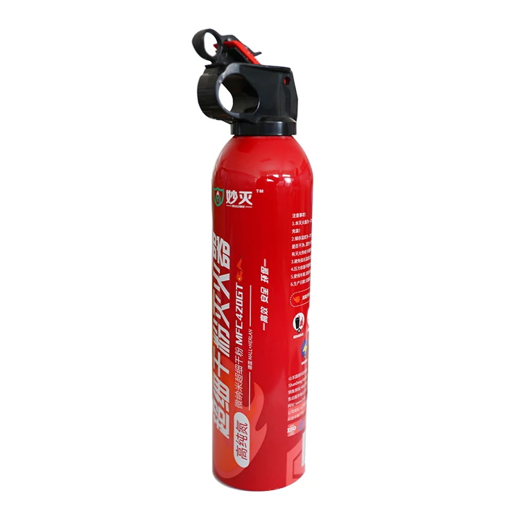500G dry powder type car mini fire extinguisher