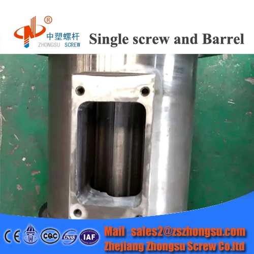 Новое поступление, хромированный экструзионный винт и цилиндр для шнекового экструдера
