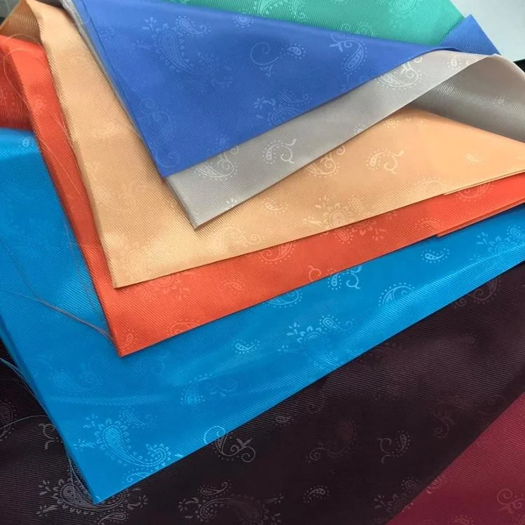 190T Embossed Polyester Taffeta Lining Fabric For Garment