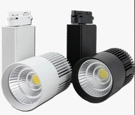110V 220V 277V 120Lm/W 20W 25W 30W 35W 40W 45W COB светодиодный Трековый