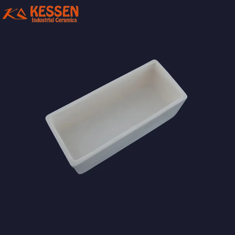 Высокочистый глиноземный керамический тигель для плавки металла