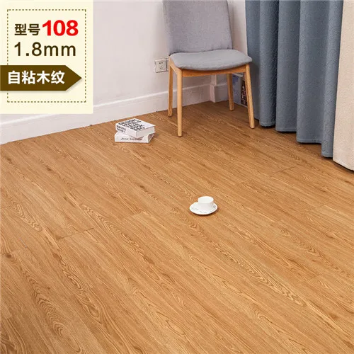 Outdoor Imitation Wood Look Discontinued Peel And Stick Interlocking Vinyl Pvc Floor TilePlastic Floor