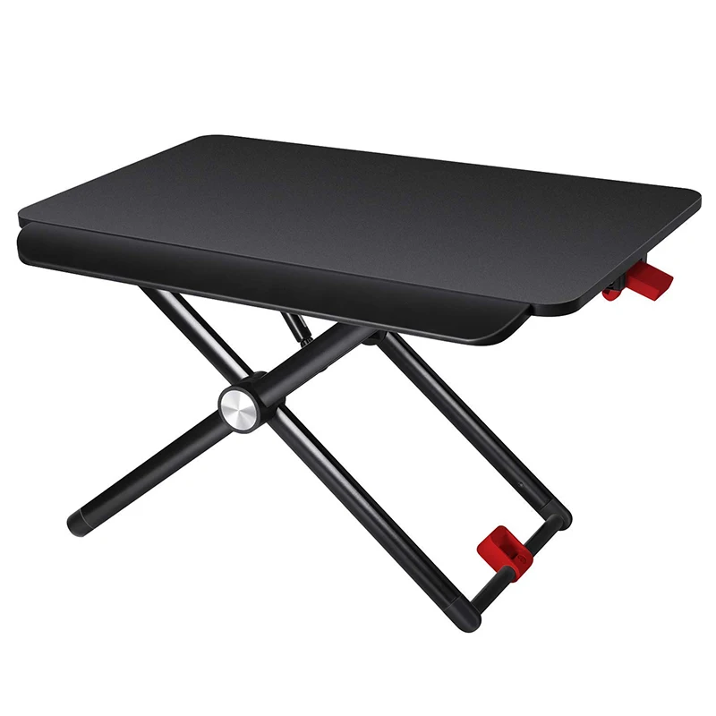 Height Adjustable Standing Desk Converter Riser Stand Up Laptop Table Compact Desktop Computer Workstation Sit to Stand up