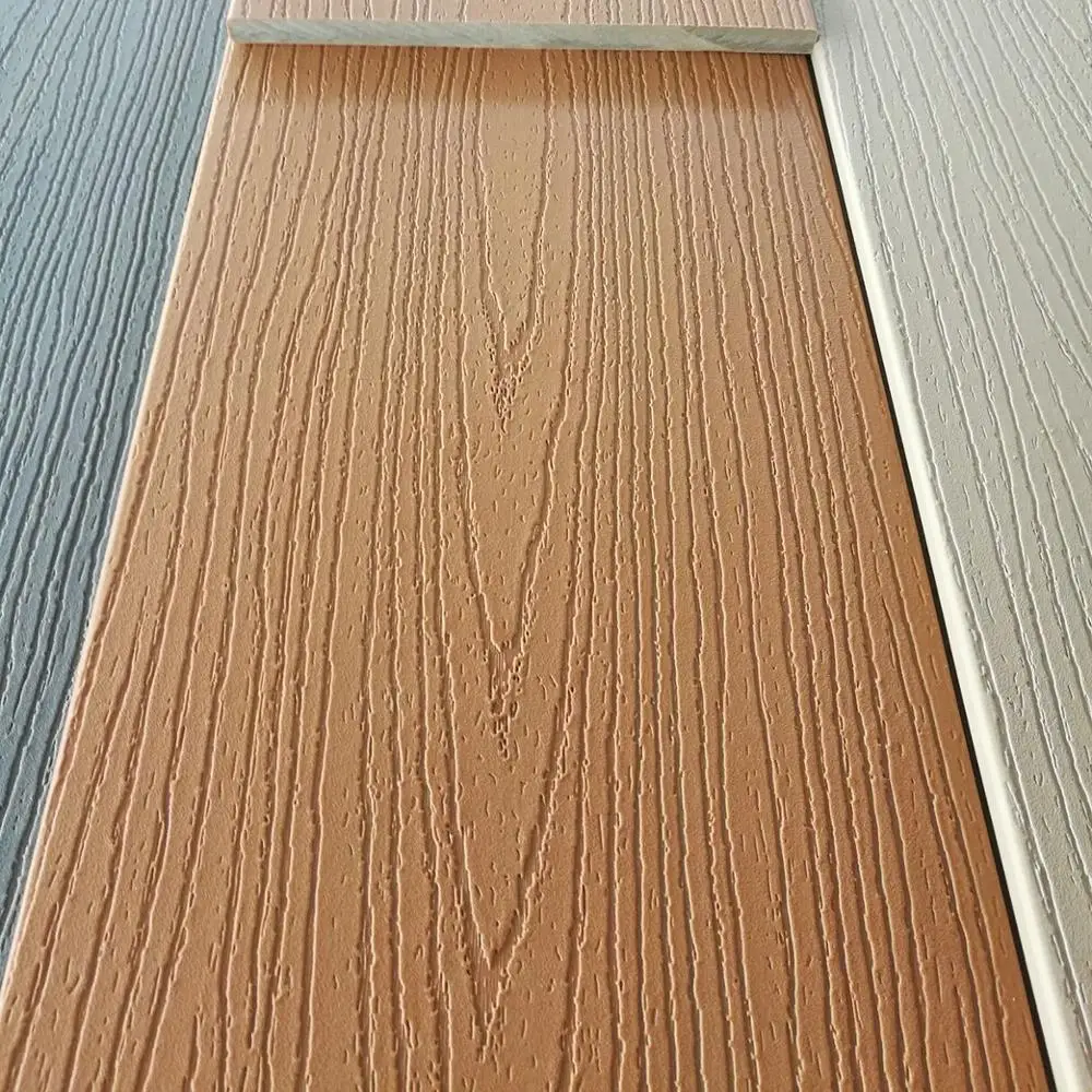 
Fireproof Wood Grain Wpc Balcony Cover Flooring Wood For Exterior Wall Panel Wpc Fascia 