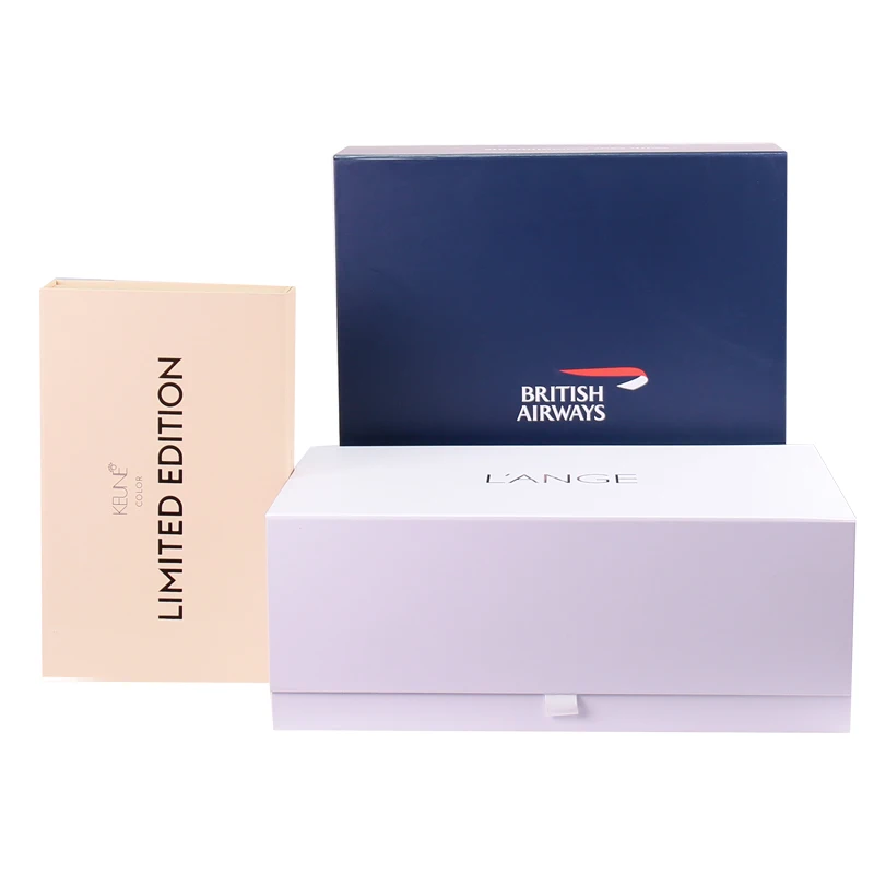 Wholesale logo printed custom luxury clothing packaging magnetic foldable box
