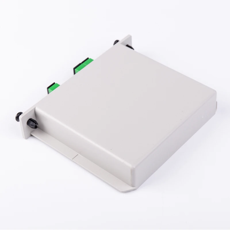 1:2 Кассетный оптический разветвитель 2 way разделитель plc SC/UPC Тип вставки разделитель plc 1x2