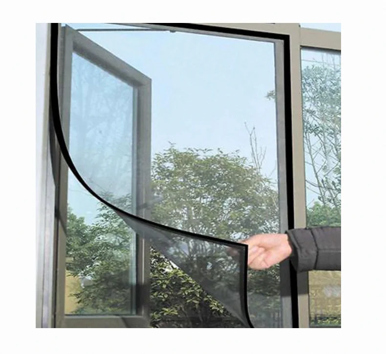 Customized home screen self-installed adjust window insect screen