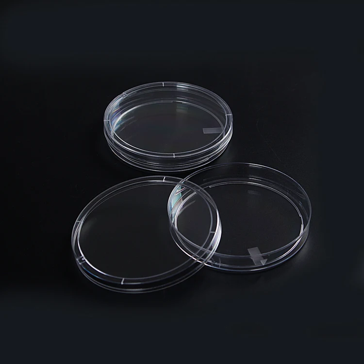 Стерильные пластиковые чашки Петри 90x15 мм для использования машины