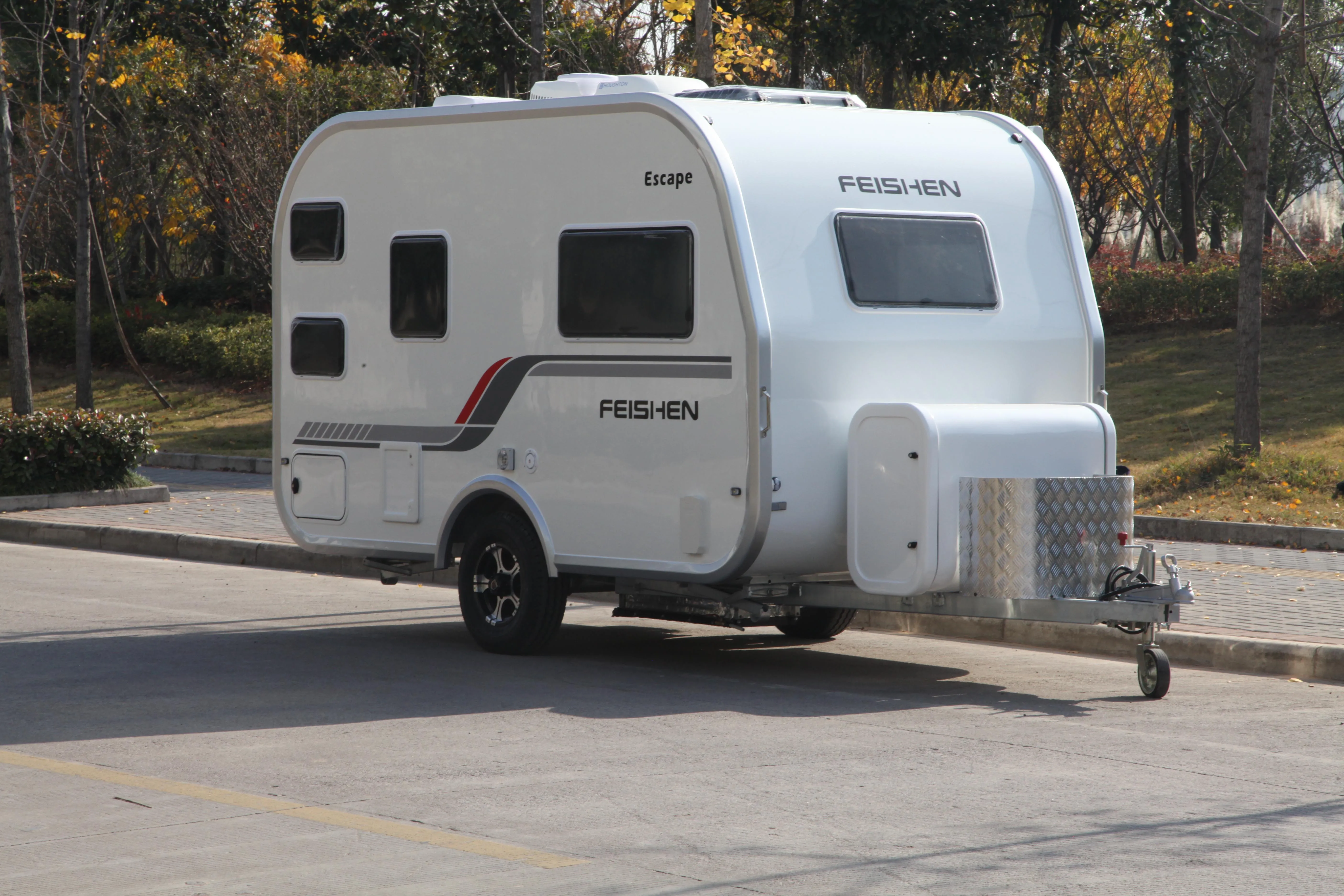 Australian standards fiberglass caravan trailer