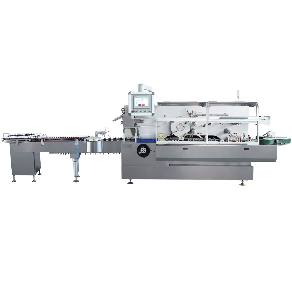 
High Speed Automatic Continuous Medical Bottle Cartoning Machine Price 