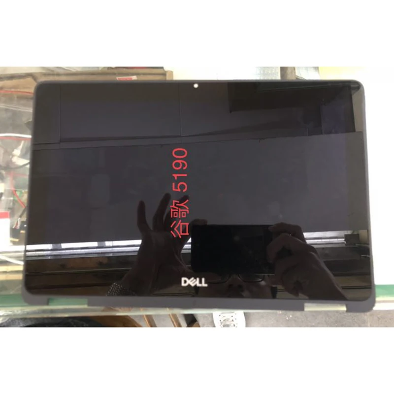 Del* Chromebook 5190 LCD Touch Screen Assembly with Frame