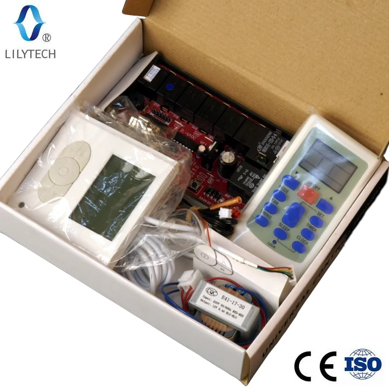 ZL-U10C, Universal A/C Controller for Cabinet Air Conditioner with Big LCD Display, Lilytech, air conditioner split system
