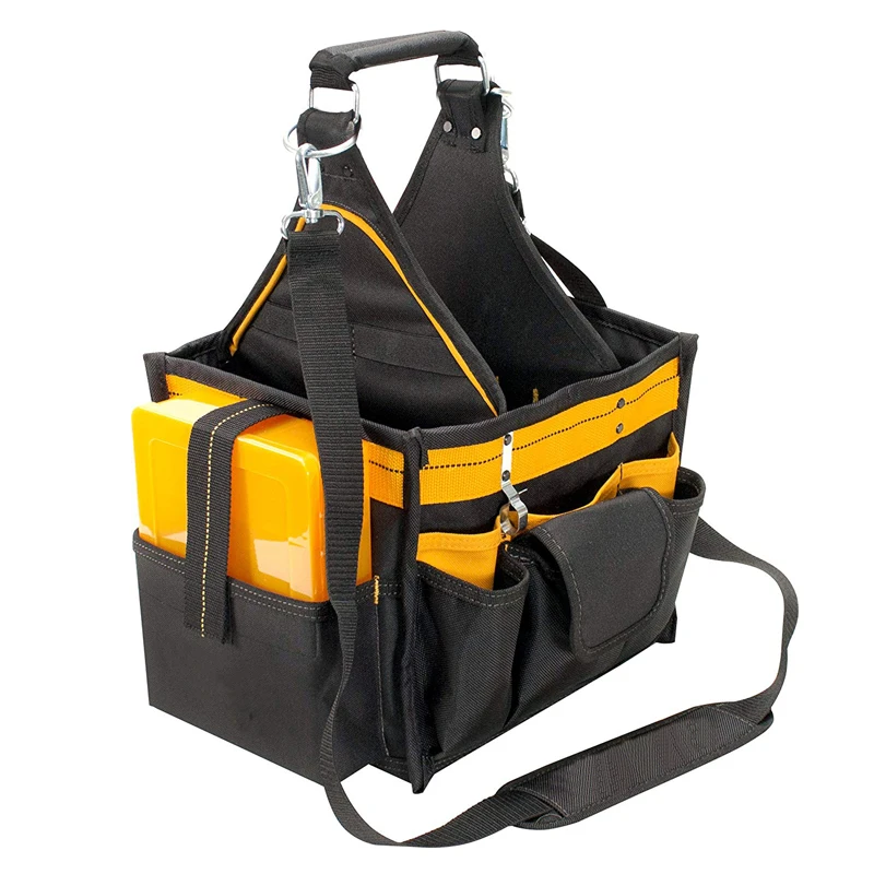 
Wide Mouth Storage Bag Tool,Electrical And Maintenance Open Tote Tool Bag 