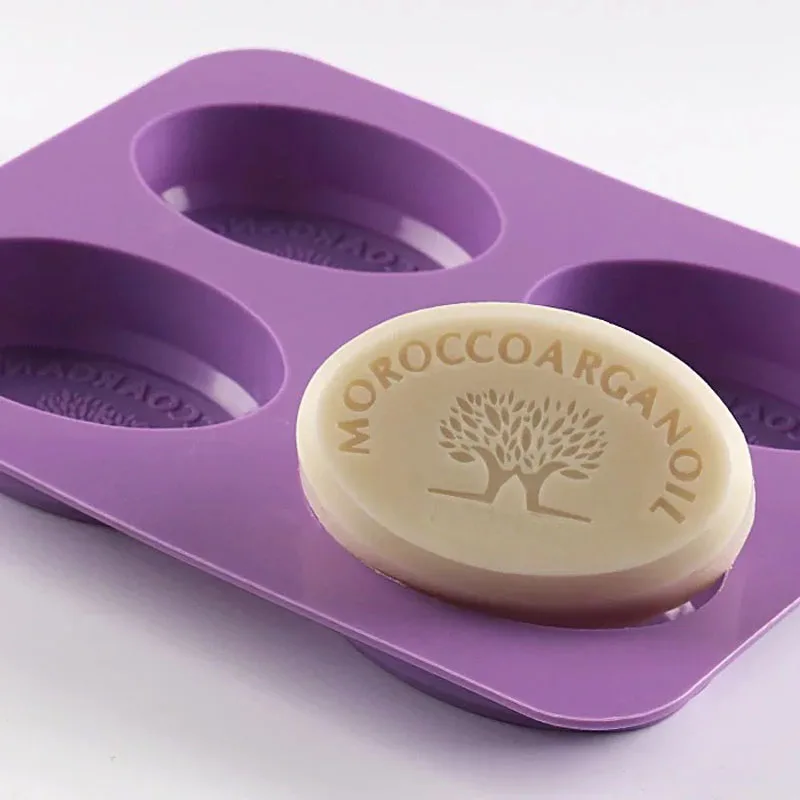 OEM creative silicone soap mold with customer logo