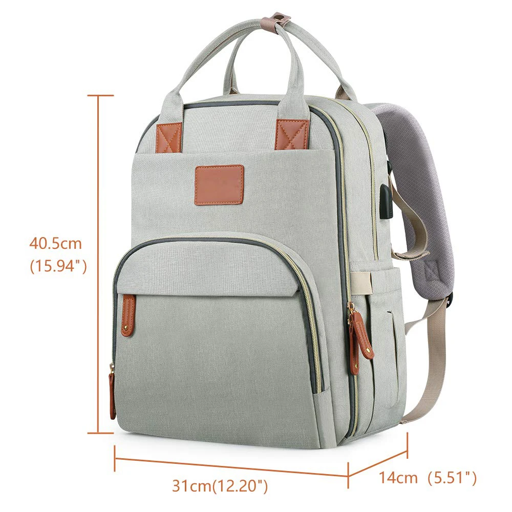 Baby Diaper Changing Bag Maternity Bag Nappy Backpack with Insulated Pockets Diaper Bag Backpack