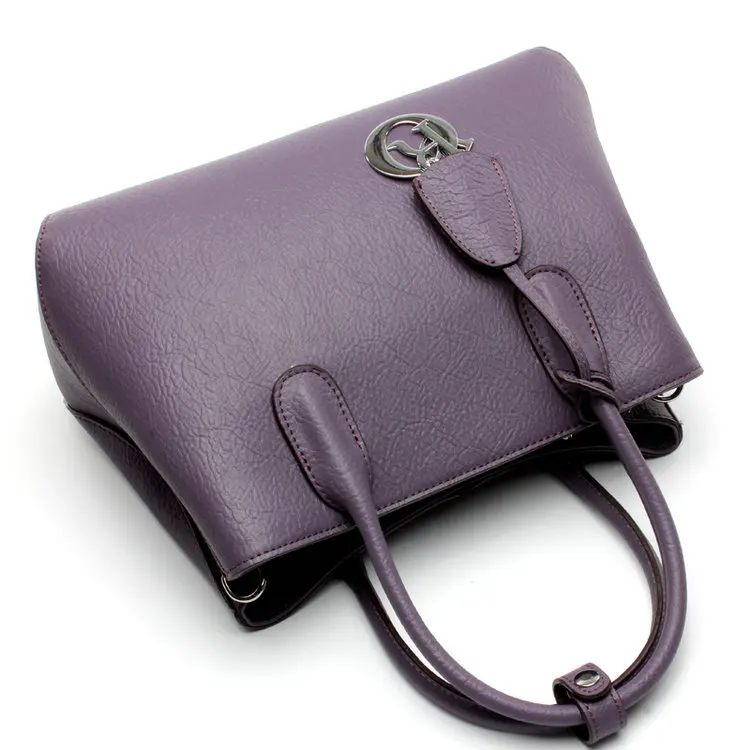 Lymech Brand China 2019 Handbag Custom Wholesale Charm Office Duffle Cow Genuine Real Leather Tote Hand Bag Women Ladies Female