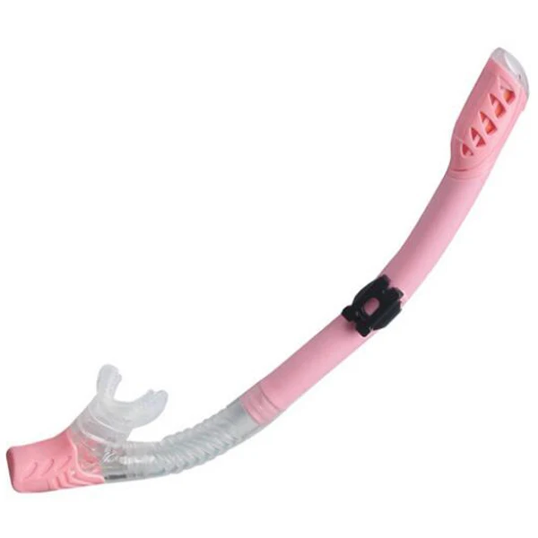 
comfortable silicone mouthpiece anti leak snorkel tube for snorkeling and diving 