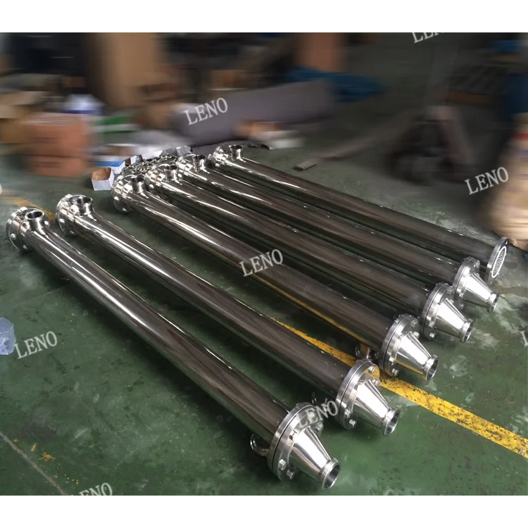 Factory Directly Sale Stainless steel shell and tube heat exchanger for chiller