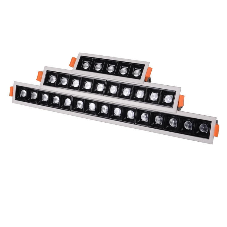 Modern Mini Cutout 137mm 10w Recessed Dimming Linear Downlight