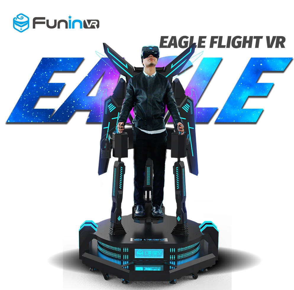 
2019 FunInVR Virtual Reality Aviation Flight Simulator With 3D movies 