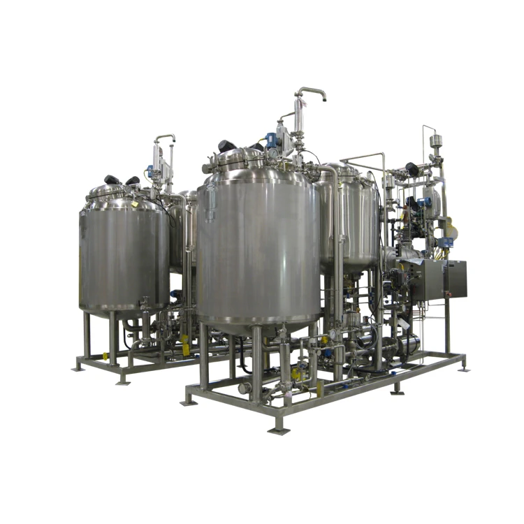 Factory price fully automatic cip cleaning system