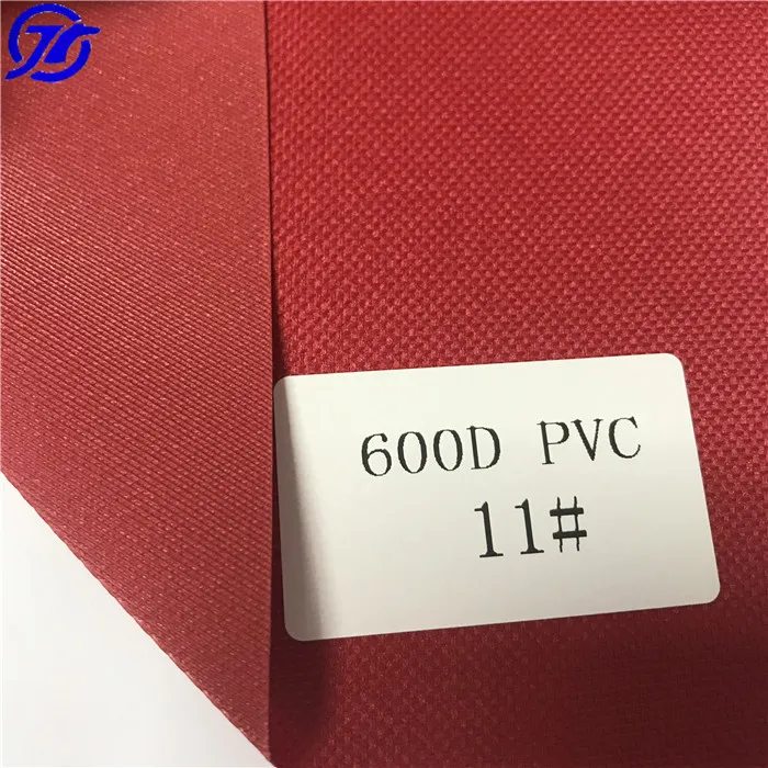 High Quality 600d X 300d 330 gsm Polyester Oxford Fabric with diamond pvc backing