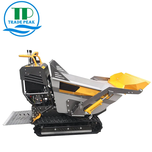 HONDA Engine Full Hydraulic Mini Dumper QTP600H 600kgs For Sale