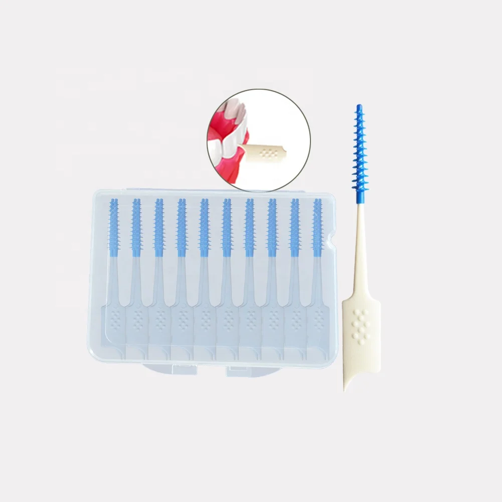 OEM Pack Interdental Soft Stick, CE certificate, interdental soft brush picks