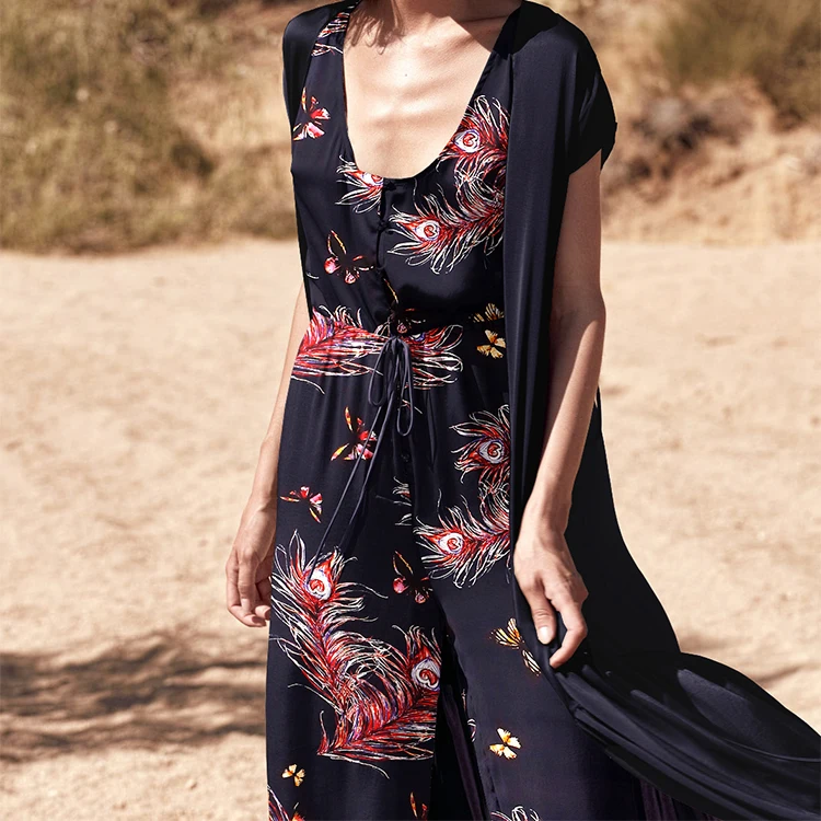 Оптовая продажа, хорошая шелковая одежда для платья, шелковая крепированная ткань