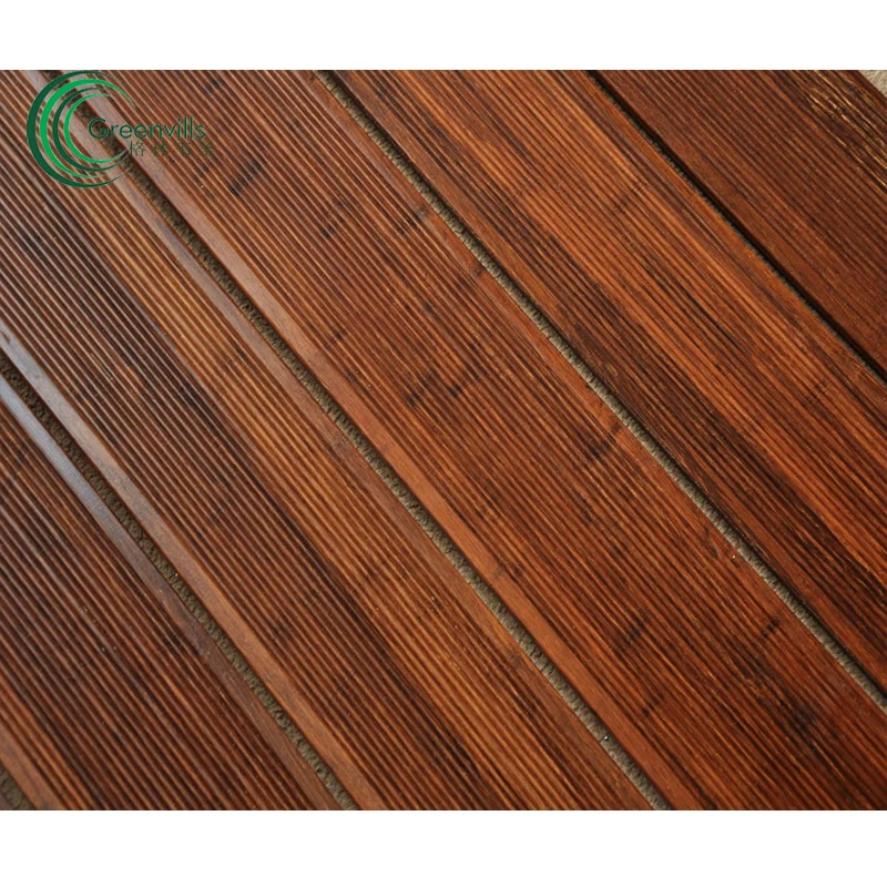
Eco Forest Outdoor Carbonized Solid Cheap 20mm Strand Woven Bamboo Flooring Decking Price 