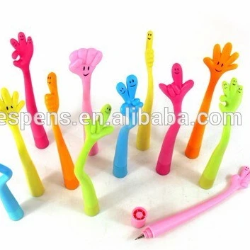 Милый подарок в корейском стиле, канцелярские товары для школы и офиса, оптовая продажа, ручка с изгибом пальца, милые пальцы