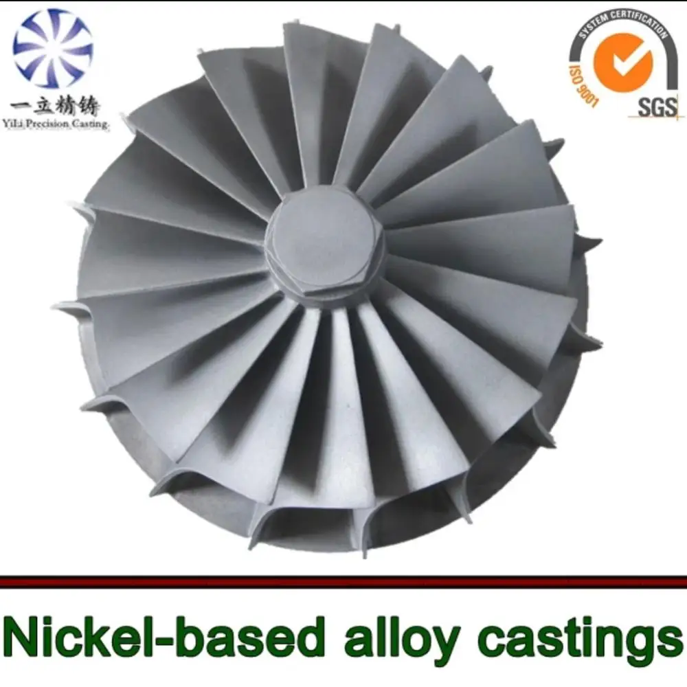 nickel based alloy casting gt turbine used for jet engine