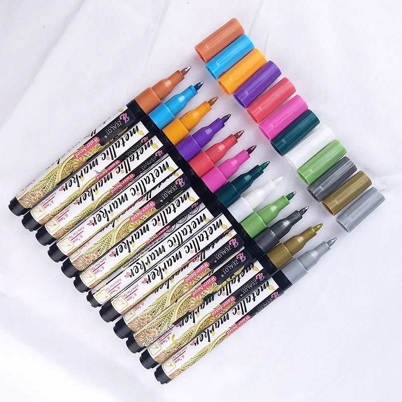 Cheap Black Customization Zeyar Paint Sharpie Oem Metallic Marker