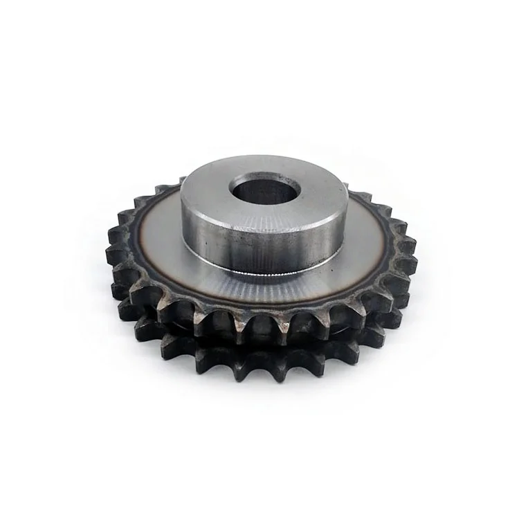 
European Standard ASA 40B Pitch 1/2' * 5/16 duplex row teeth roller chain sprockets 