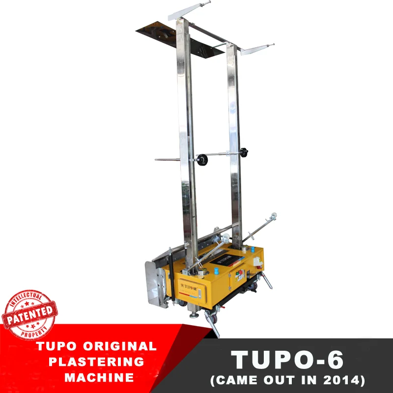 TUPO 6 China New Models Automatic Plastering Machine Price