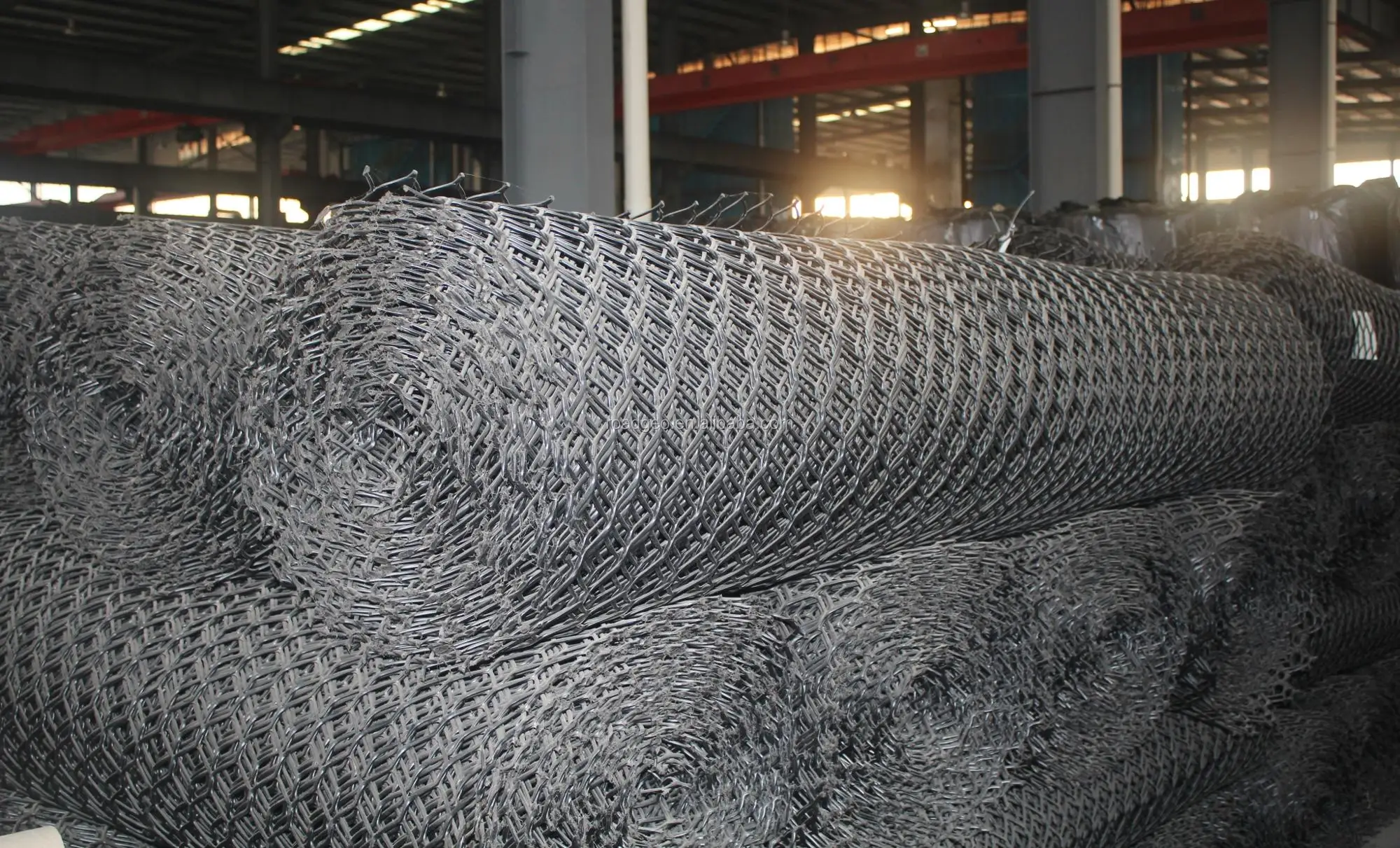 HDPE geonet reinforcement  plastic meshes  for concrete reinforcing mesh