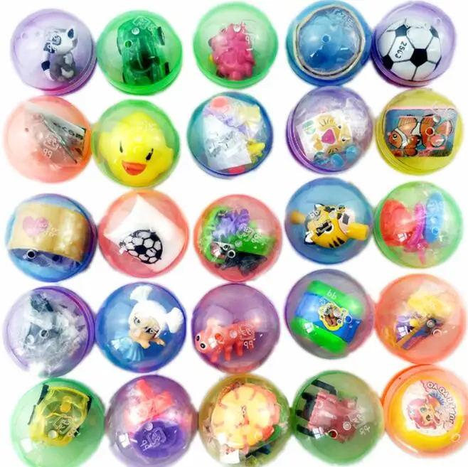2021 ball from the capsules with the toys  capsules cover with nice mixed style toys for the automatic toy for kids