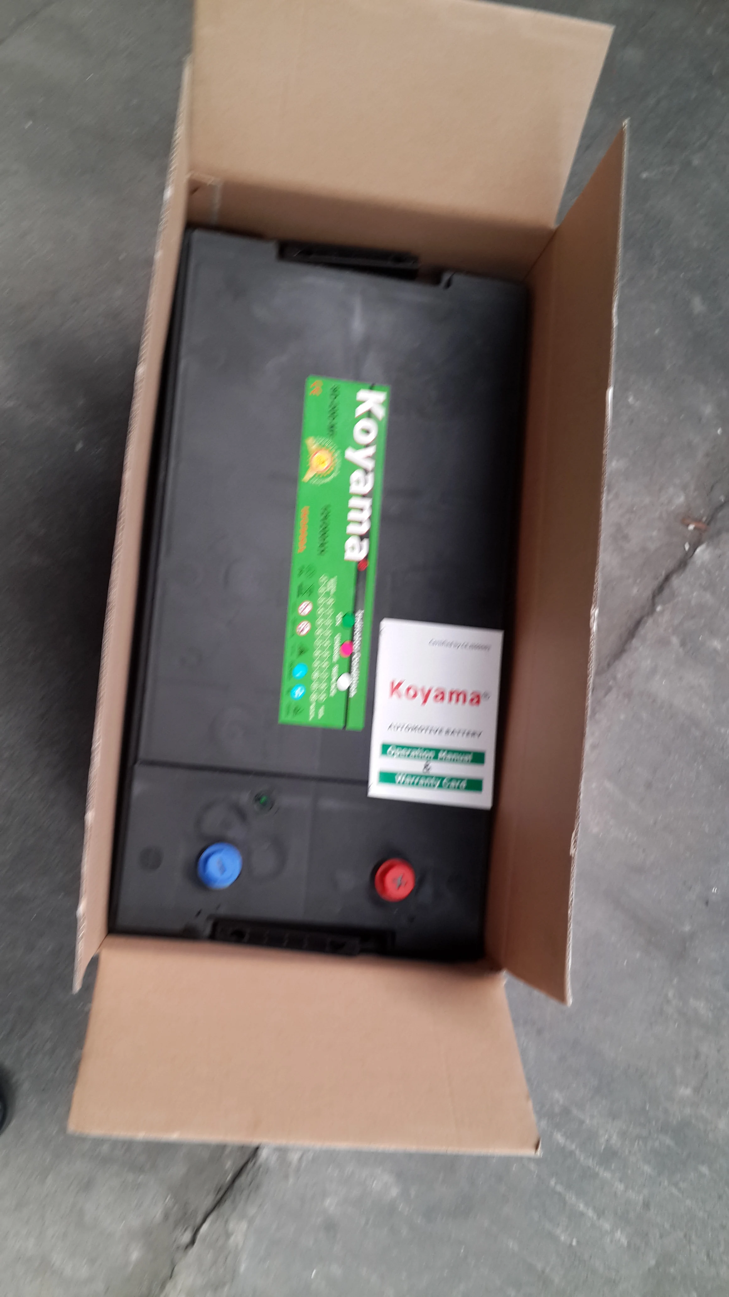 Батареи 12 В для тяжелых дизельных грузовиков 8D-12V200Ah