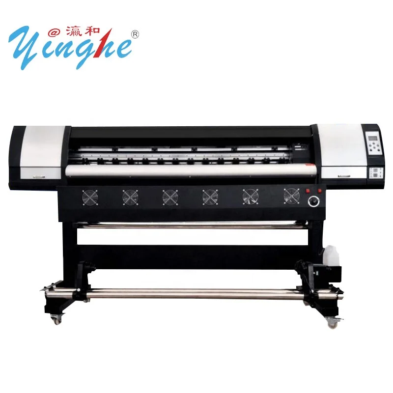 Yinghe 1.8m with DX5/DX7 XP6000 cheap eco solvent printer/large format printing printer/large format thermal printer