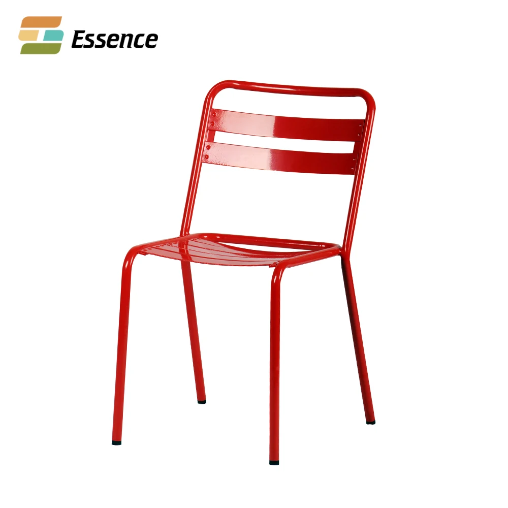 stackable fast food chair dining made in china commercial used industrial metal restaurant chair