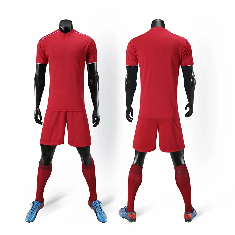 
Wholesale Best Quality Sublimated Custom Black Blank Football Jersey Sports Soccer Jersey Kits 