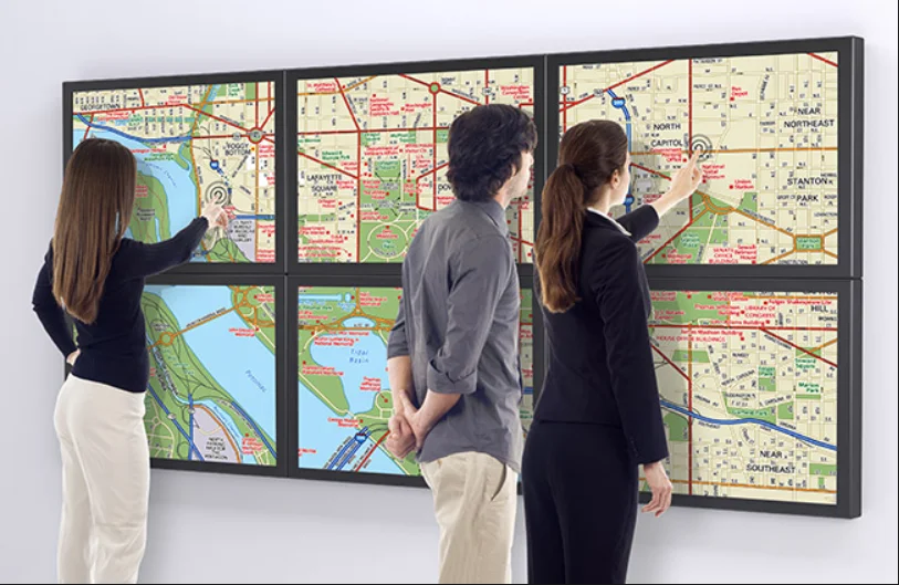 
XTA-55 inch projected capacitive touch foil screen raspberry pi for making touch mirror 