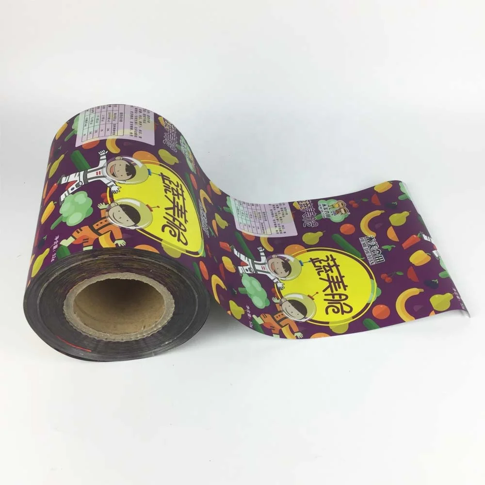 ODM OEM алюминиевая фольга для упаковки пищевых продуктов, рулон пластиковой пленки, рулон кофейных саше для упаковочной машины