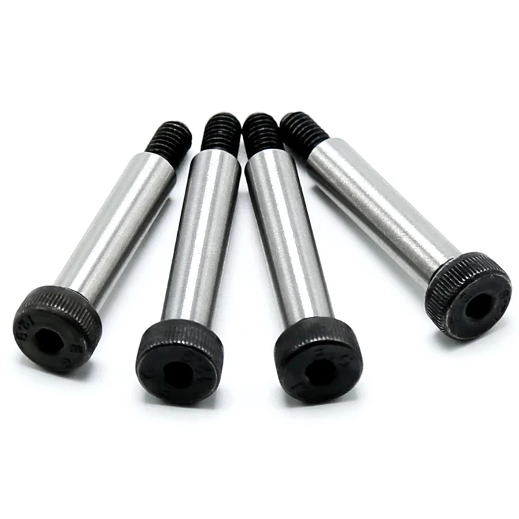 Special Stripper black Hexagon half thread socket head steel shoulder bolt