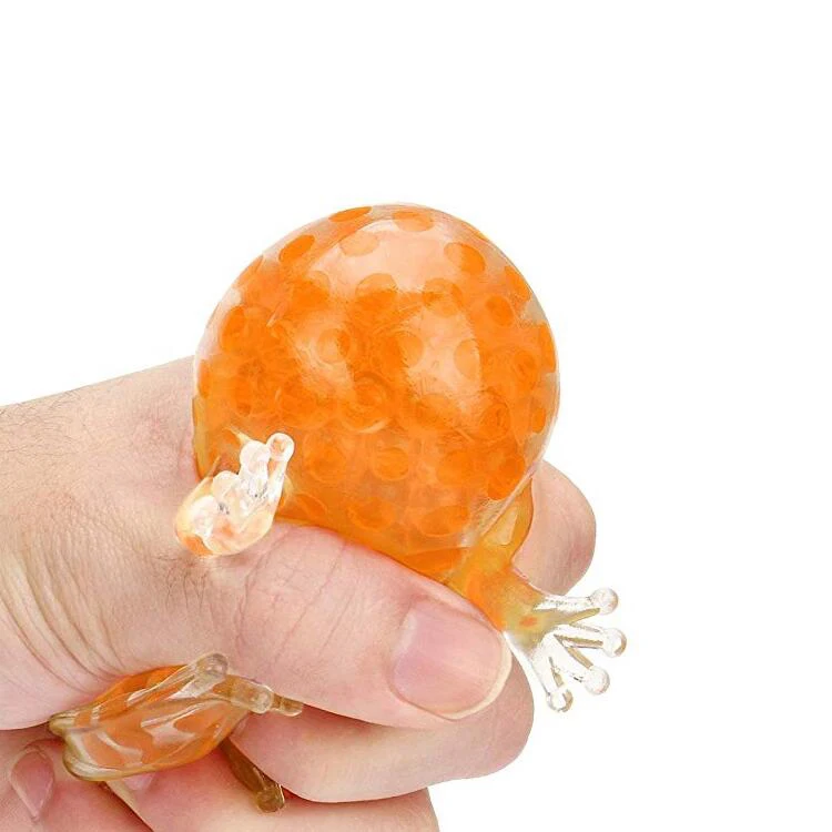  CY062 Китай Иу оптовый рынок Tpr мягкий мяч игрушка 2019 игрушки для снятия стресса сумасшедшая лягушка сжимаемые инновационные вентиляционные детей