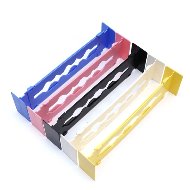 Economic Choice Free Stretching Adjustable PP Plastic Drawer Dividers Organizer